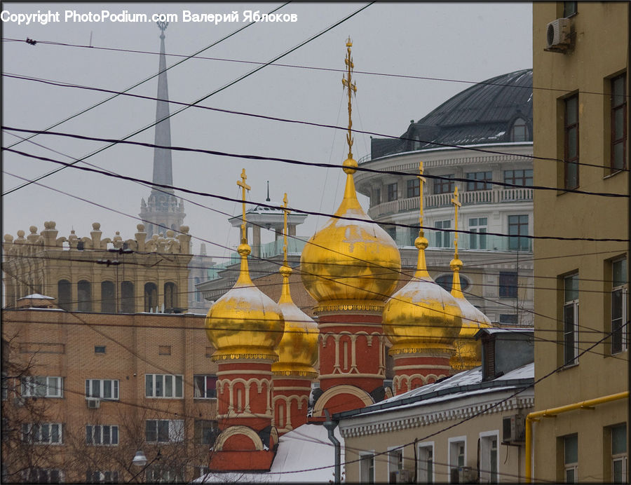 Architecture, Dome, Cathedral, Church, Worship, Downtown, Neighborhood