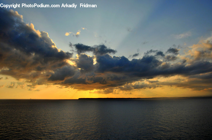 Azure Sky, Cloud, Outdoors, Sky, Dawn, Dusk, Red Sky