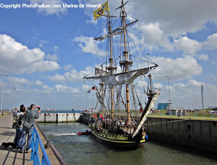 People, Person, Human, Ship, Vessel, Harbor, Port