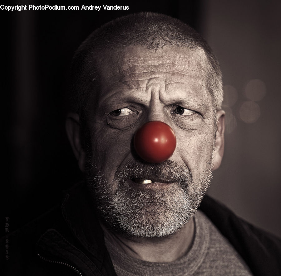 Clown, Performer, Person, People, Human