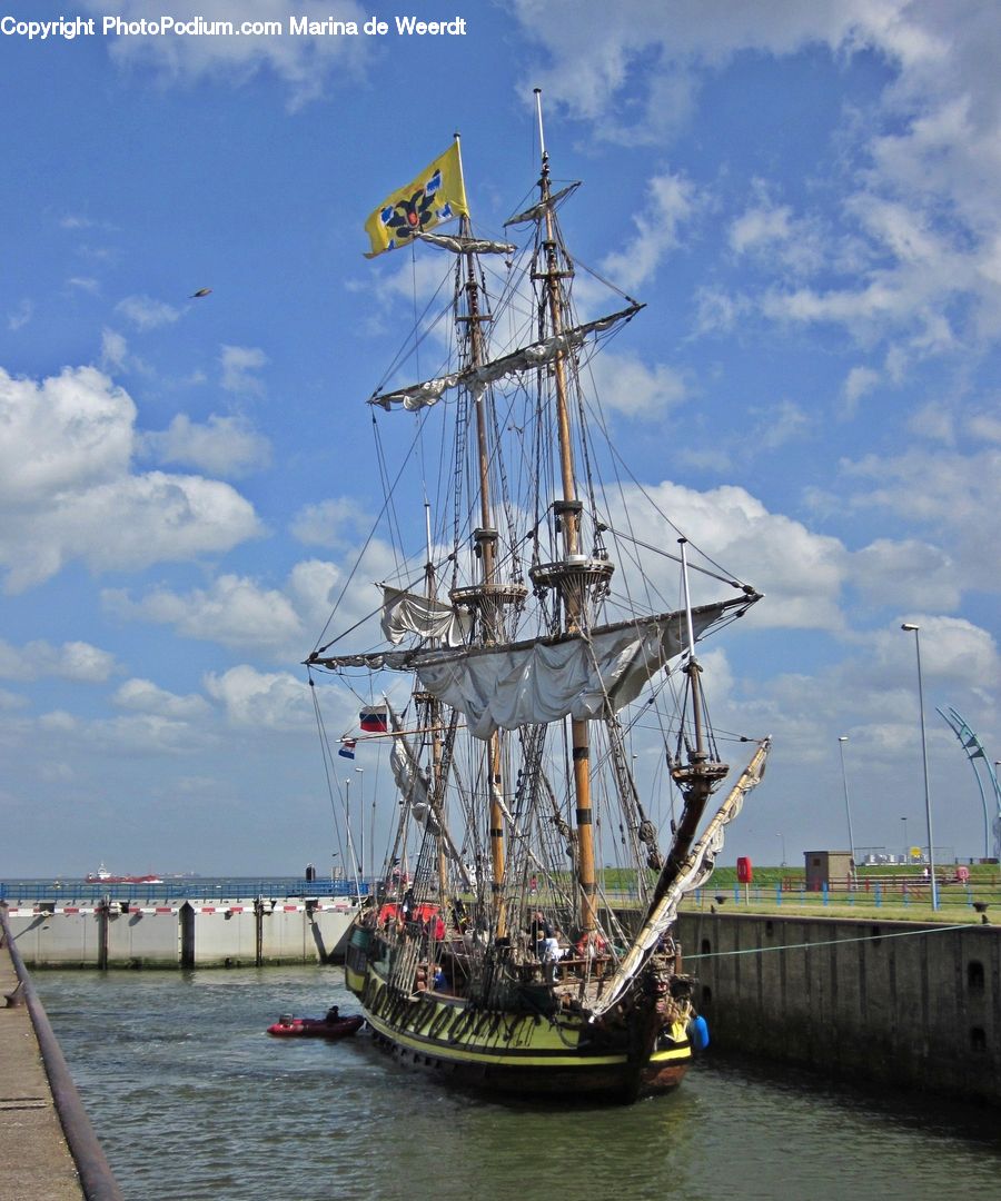 Ship, Vessel, Dock, Port, Waterfront, Harbor, Freighter