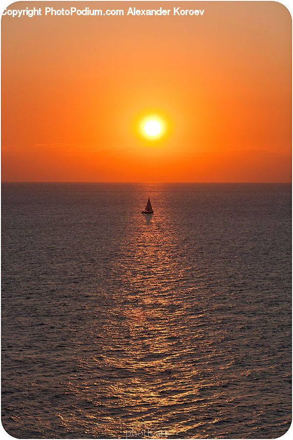Dusk, Outdoors, Sky, Sunlight, Sunrise, Sunset, Beach