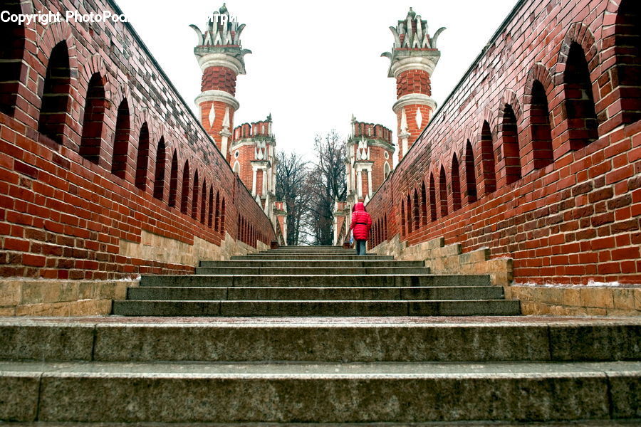 Brick, Architecture, Castle, Fort, Bell Tower, Clock Tower, Tower