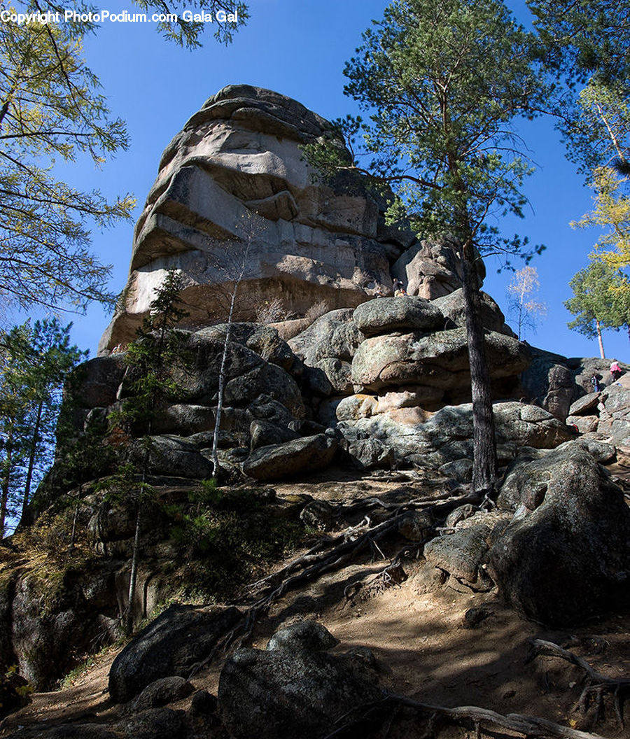 Rock, Architecture, Bell Tower, Clock Tower, Tower, Creek, Outdoors