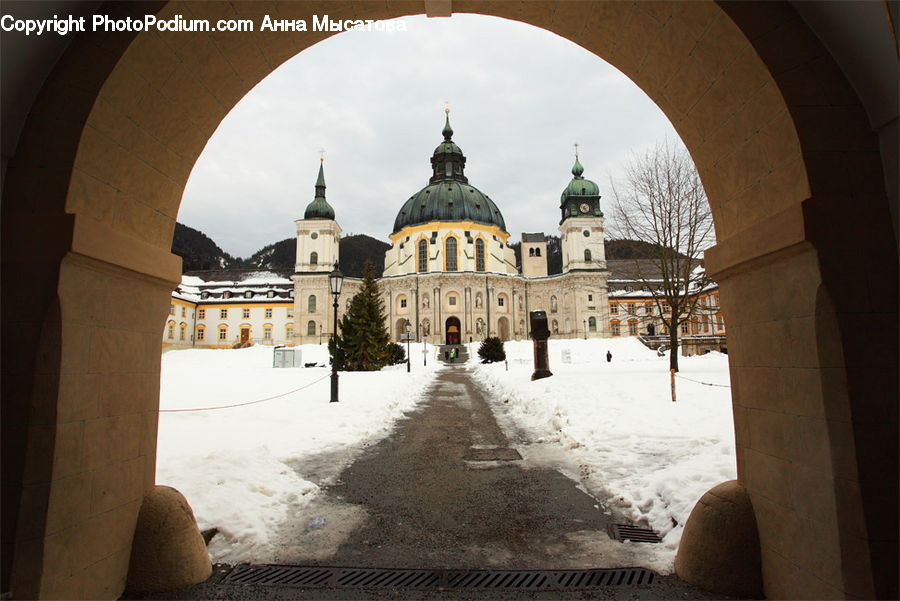 Architecture, Cathedral, Church, Worship, Patio, Dome, Mosque