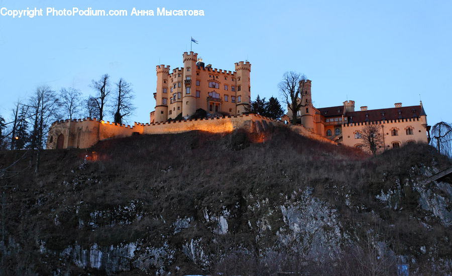 Architecture, Castle, Fort, Building, Downtown, Town, Neighborhood