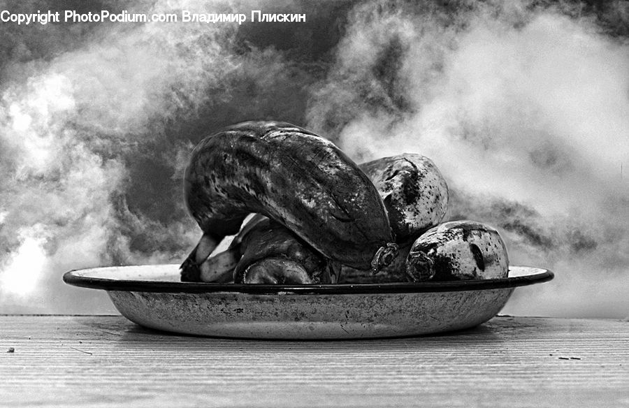 Smoke, Bowl, Food, Seafood, Pot, Pottery, Dish