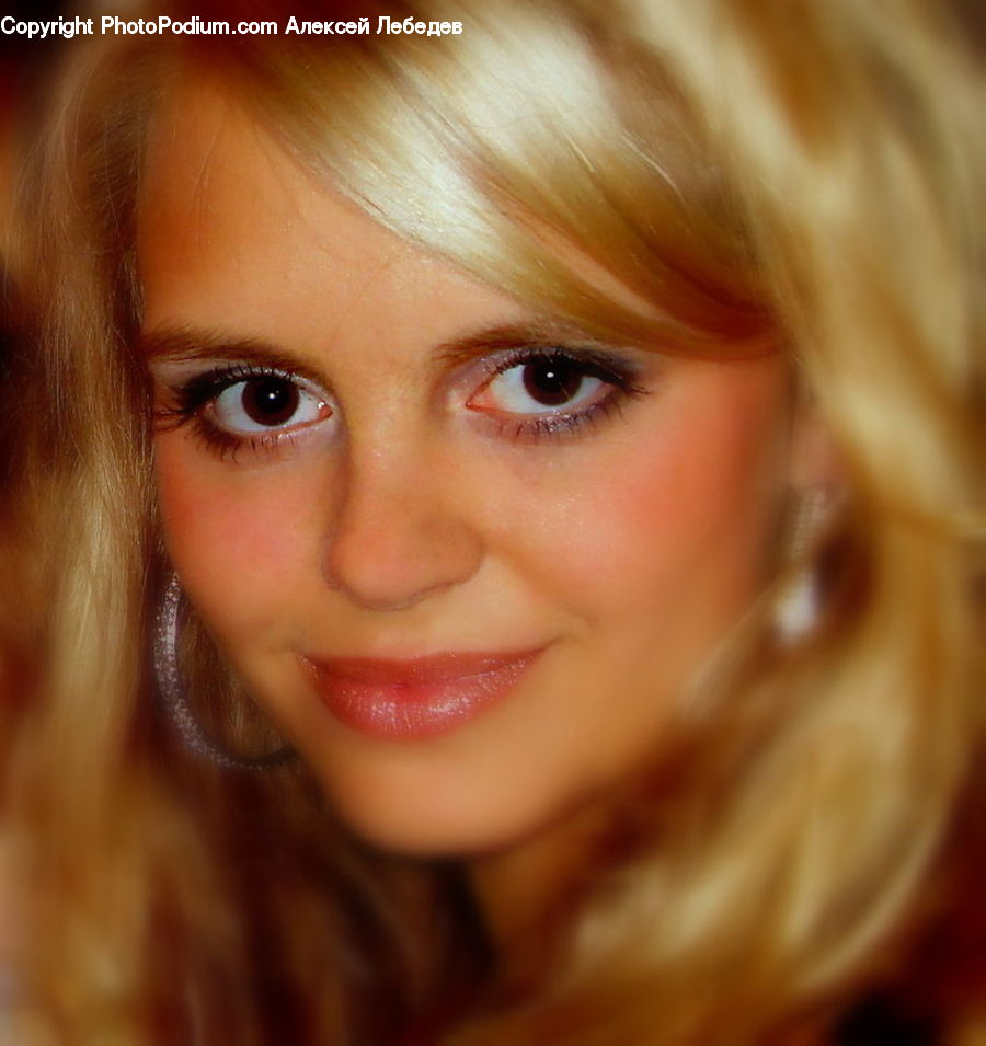 Human, People, Person, Blonde, Female, Woman, Dimples