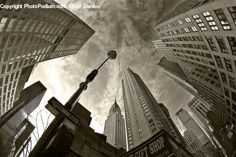 City, Downtown, Architecture, High Rise, Skyscraper, Metropolis, Urban