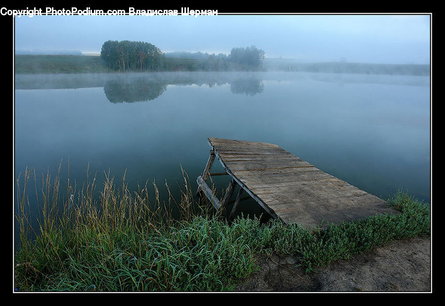 Cabin, Hut, Rural, Shack, Shelter, Lagoon, Lake