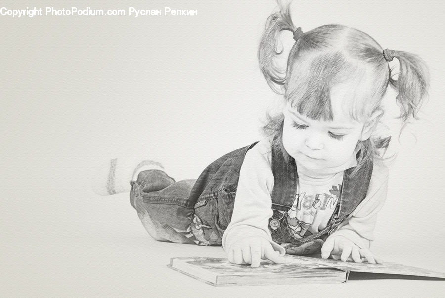 Human, People, Person, Art, Drawing, Sketch, Blonde