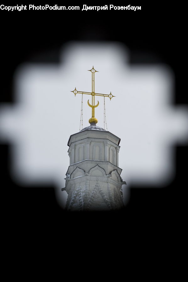 Cross, Architecture, Church, Worship, Cathedral, Lighting, Spire