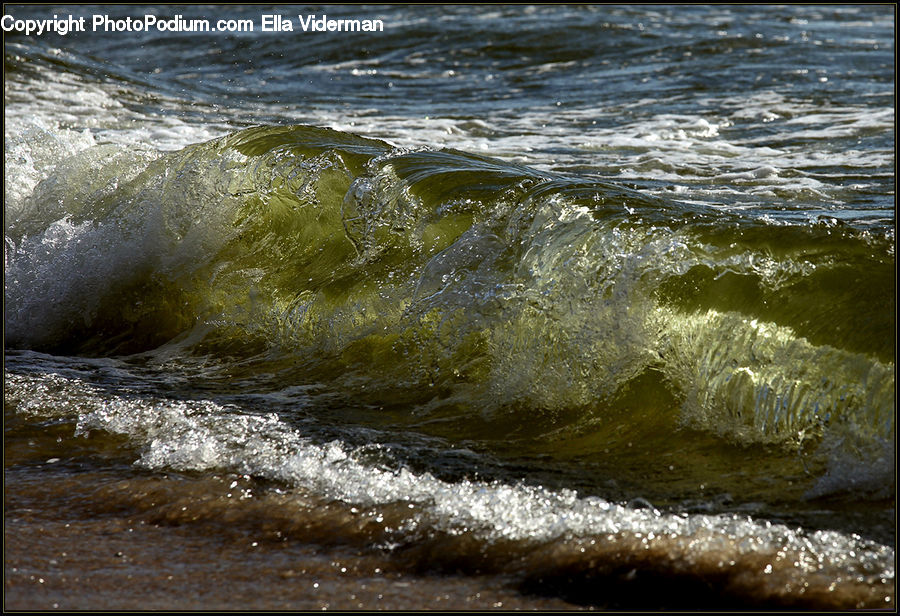 Outdoors, Sea, Sea Waves, Water, Creek, River