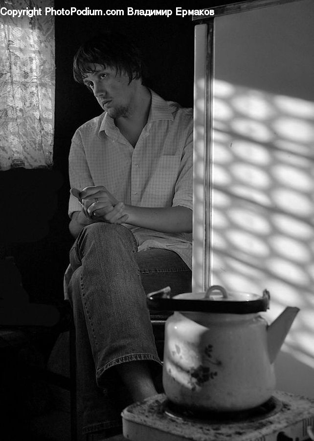 People, Person, Human, Pot, Pottery, Reading, Bowl