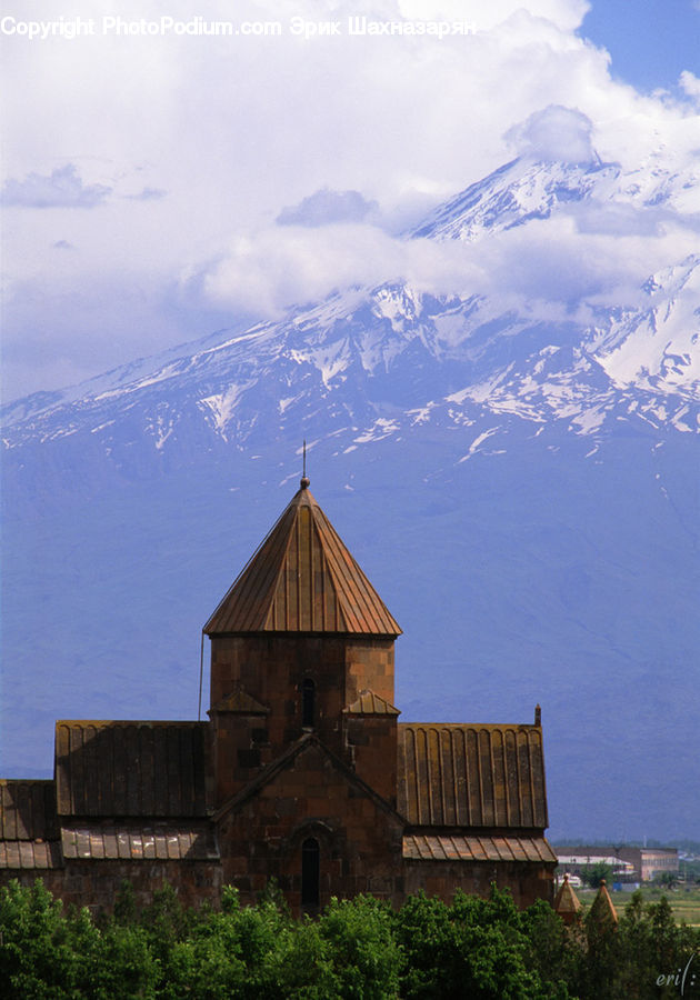 Architecture, Bell Tower, Clock Tower, Tower, Brick, Housing, Monastery