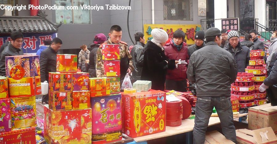 People, Person, Human, Bazaar, Market, Shop, Candy