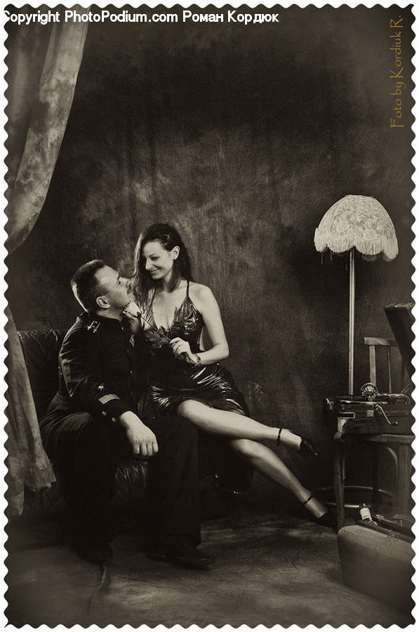 Umbrella, People, Person, Human, Chair, Furniture, Female