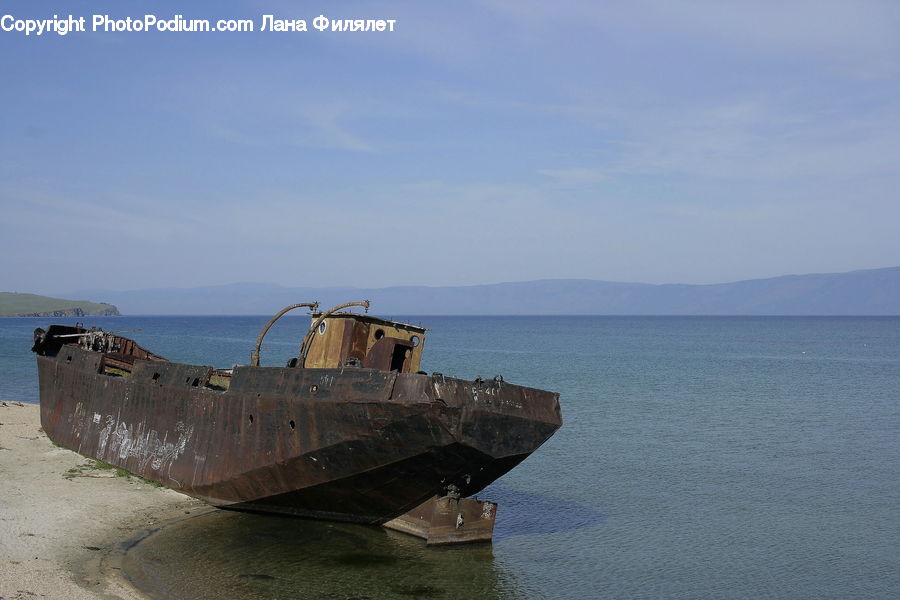 Shipwreck, Ferry, Freighter, Ship, Tanker, Vessel, Coast