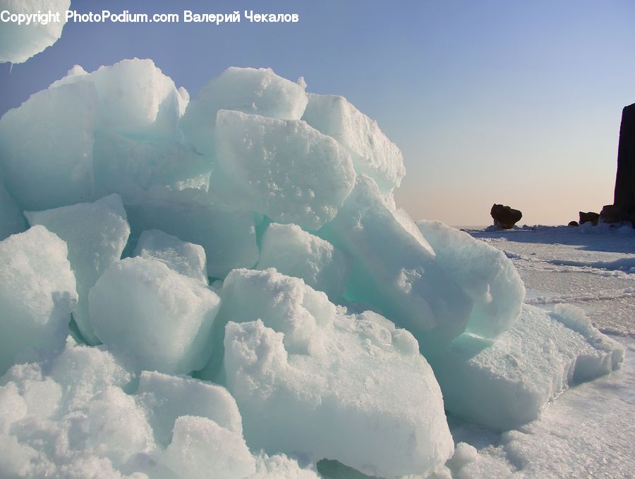 Arctic, Snow, Winter, Ice, Iceberg, Outdoors, Glacier