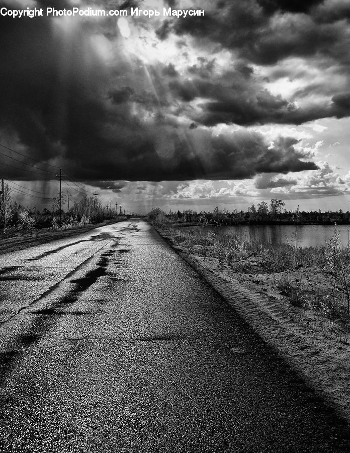 Dirt Road, Gravel, Road, Countryside, Outdoors