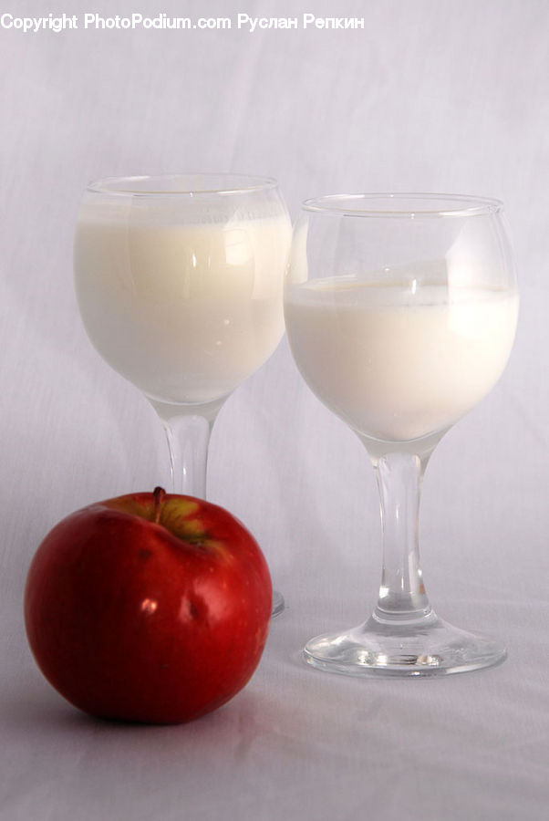 Apple, Fruit, Alcohol, Beverage, Cocktail, Drink, Glass