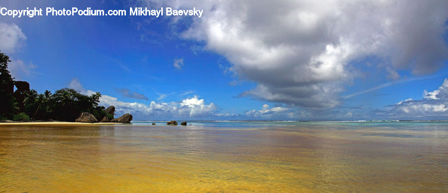 Beach, Coast, Outdoors, Sea, Water, Azure Sky, Cloud