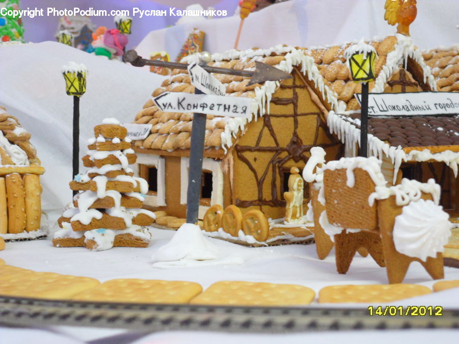 Cookie, Food, Gingerbread, Cake, Dessert, Cream, Icing