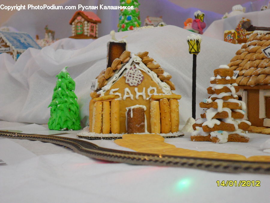 Cookie, Food, Gingerbread, Cake, Dessert, Cream, Icing