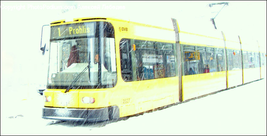 Rail, Streetcar, Tram, Trolley, Vehicle, Transportation, Engine
