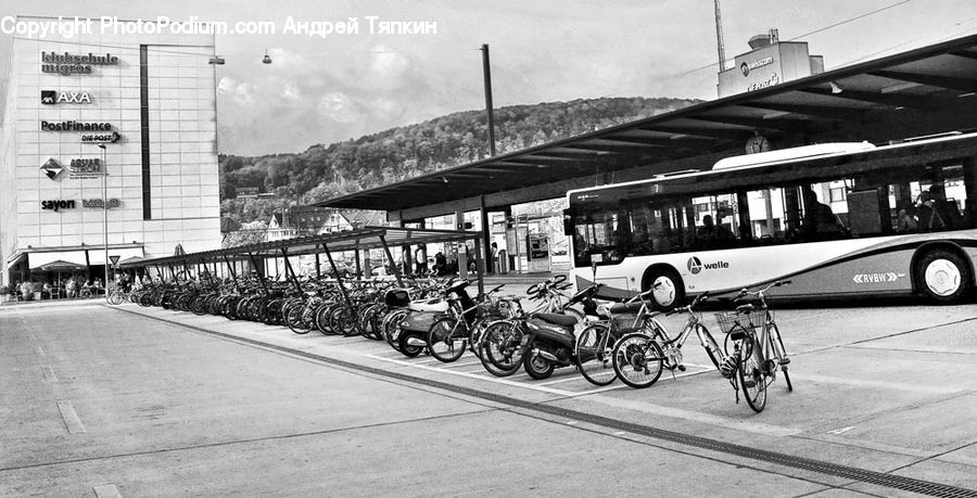 Motor, Motorcycle, Vehicle, Transportation, Bus, Assembly Line, Factory