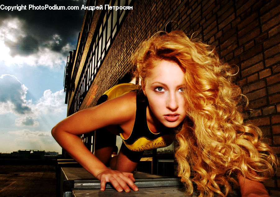 People, Person, Human, Blonde, Female, Woman, Fitness