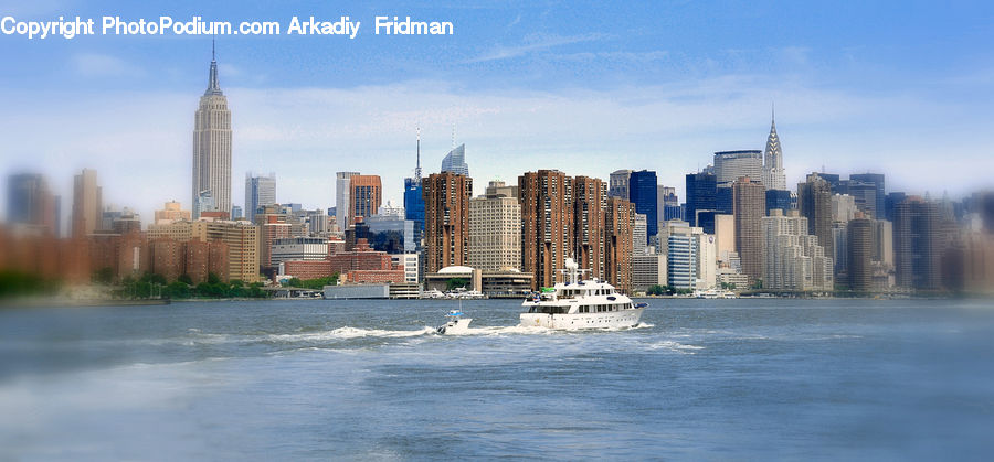 City, Downtown, Metropolis, Urban, Building, High Rise, Housing