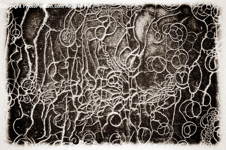 Lace, Doodle, Drawing, Cushion, Home Decor, Pillow