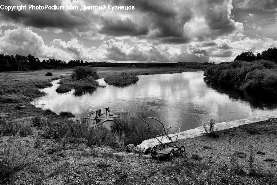 Water, Outdoors, River, Land, Marsh, Swamp, Countryside
