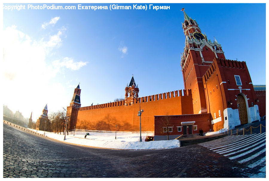 Castle, Fort, Architecture, Bell Tower, Clock Tower, Tower, Construction