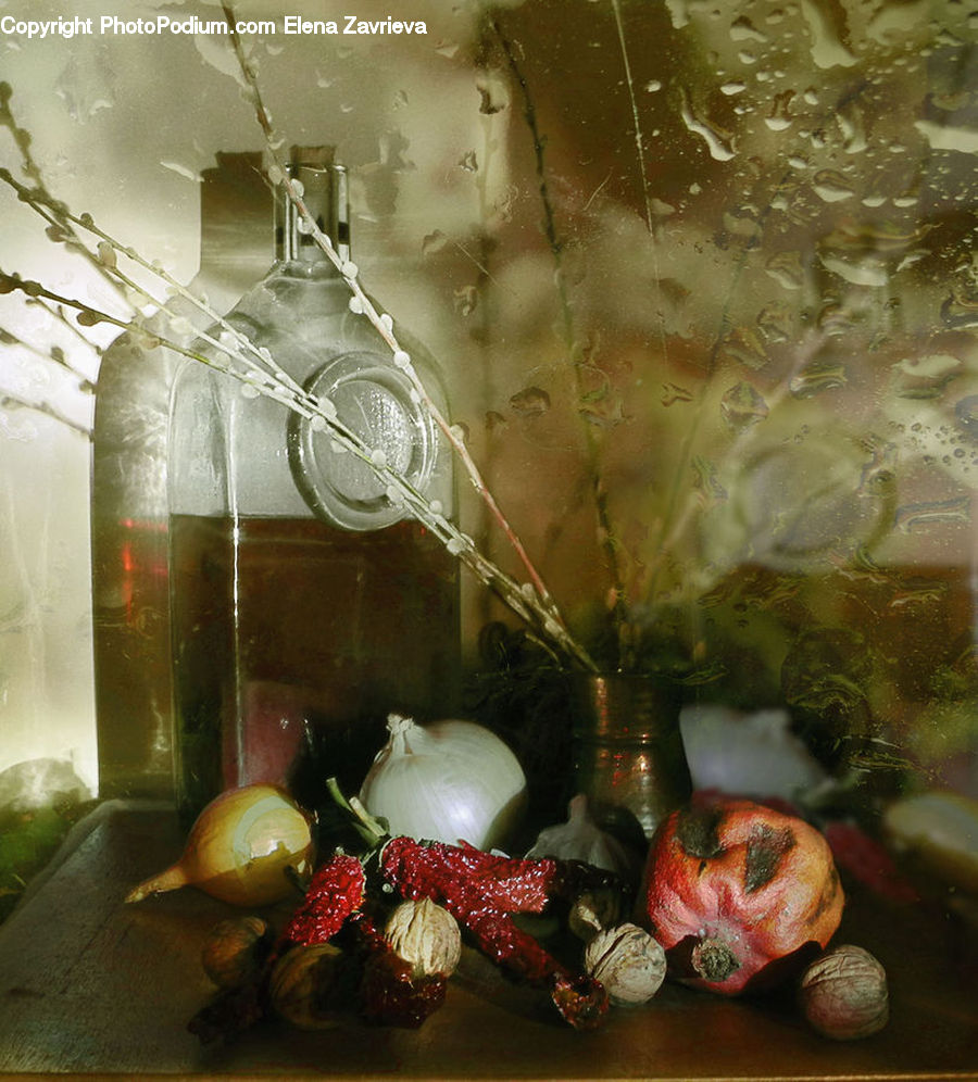 Invertebrate, Snail, Garlic, Plant, Gift, Glass, Goblet