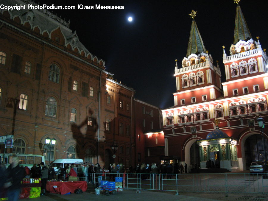 Architecture, Downtown, Plaza, Town Square, Building, Hotel, Altar
