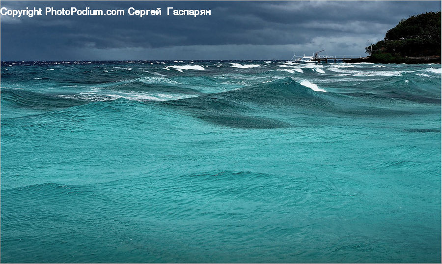 Ocean, Outdoors, Sea, Water, Sea Waves, Coast, Beach