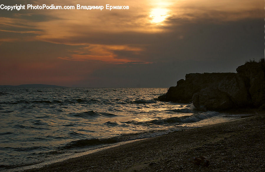 Beach, Coast, Outdoors, Sea, Water, Ocean, Cove