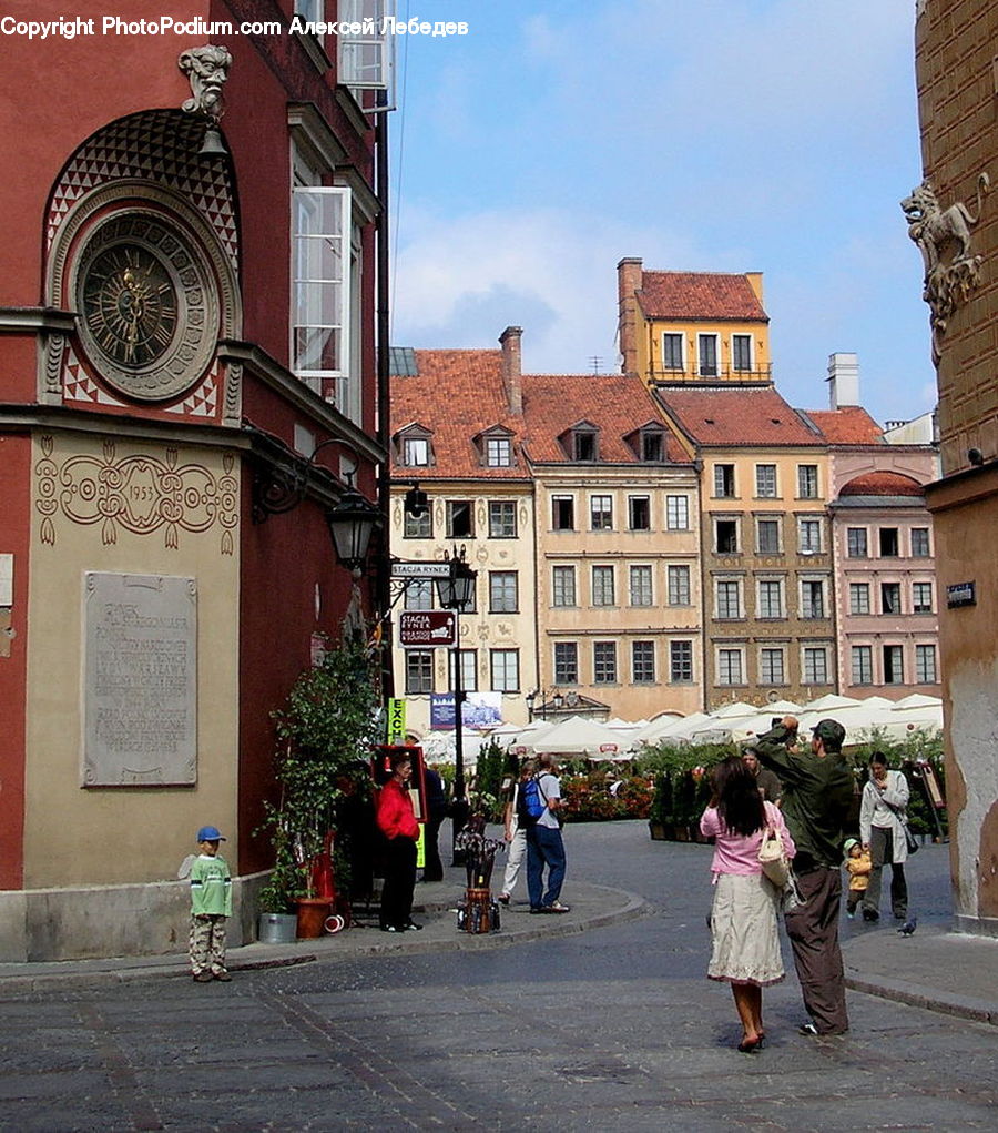 Plant, Potted Plant, People, Person, Human, Architecture, Downtown