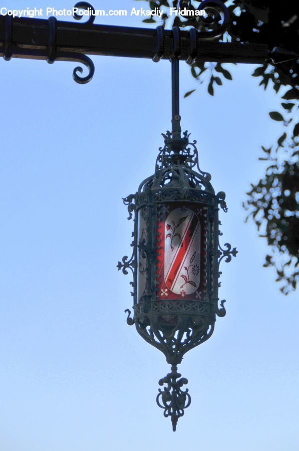 Lamp Post, Pole, Architecture, Bell Tower, Clock Tower, Tower, Star Symbol