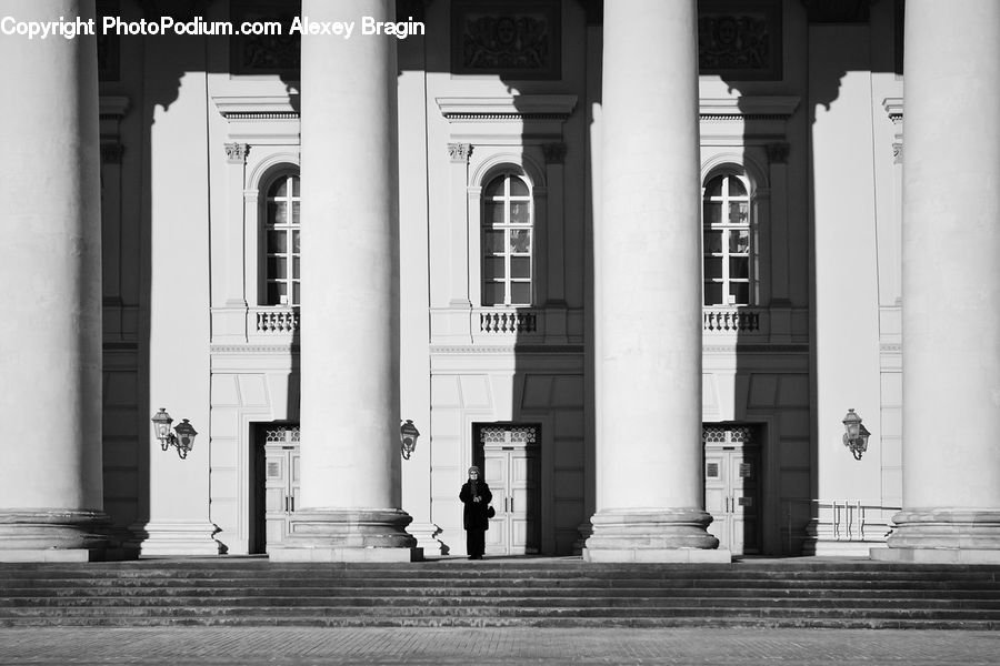 Column, Pillar, Molding, Indoors, Interior Design, Room, City