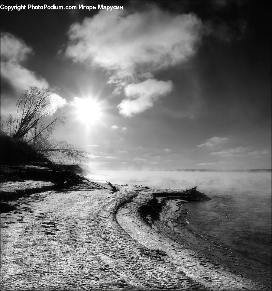 Dirt Road, Gravel, Outdoors, Sand, Soil, Beach, Coast