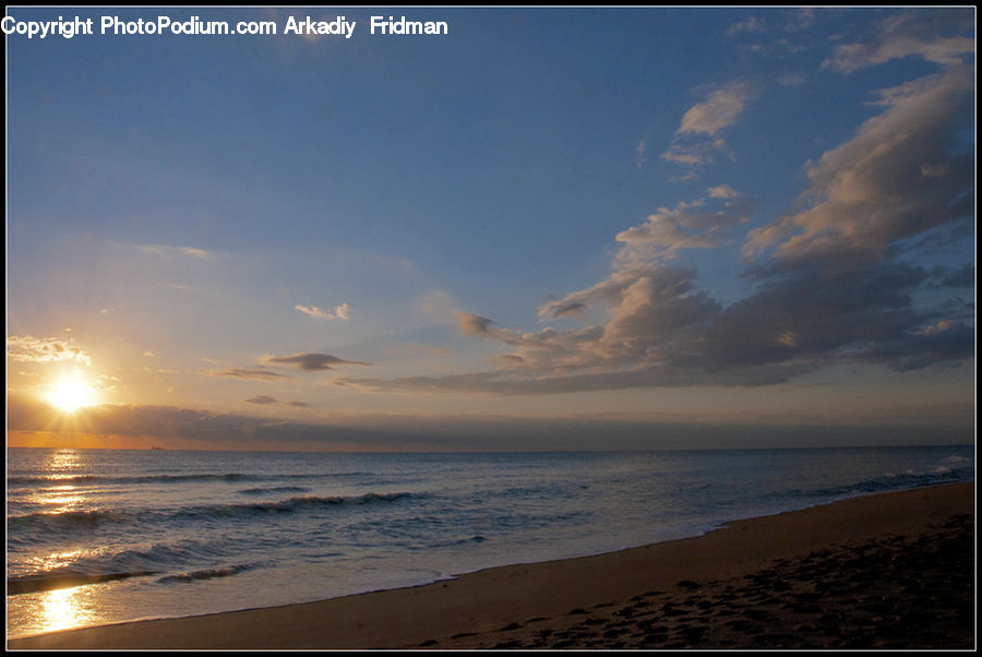Beach, Coast, Outdoors, Sea, Water, Azure Sky, Cloud