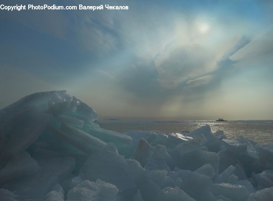 Arctic, Glacier, Ice, Mountain, Outdoors, Snow, Iceberg