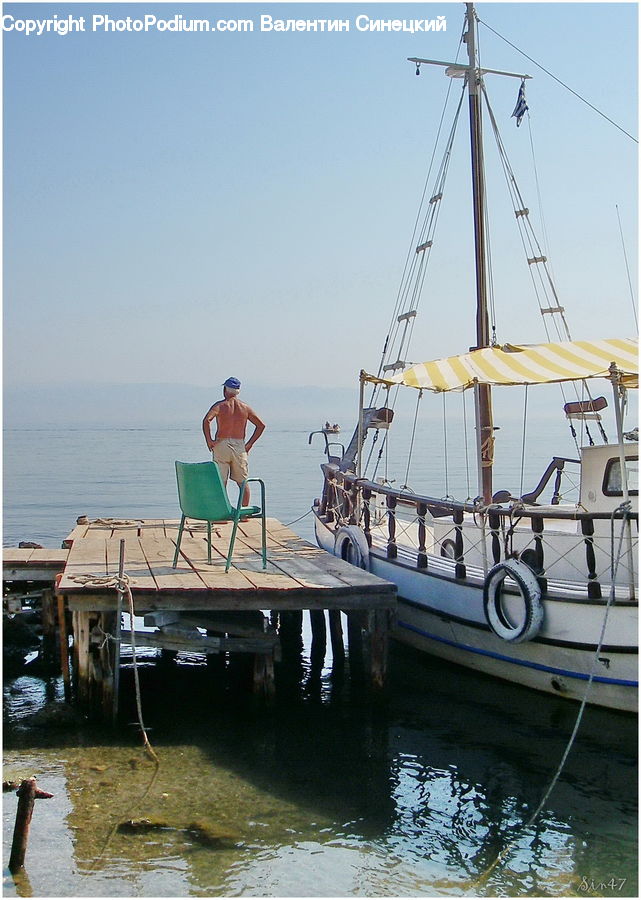 People, Person, Human, Chair, Furniture, Boat, Watercraft
