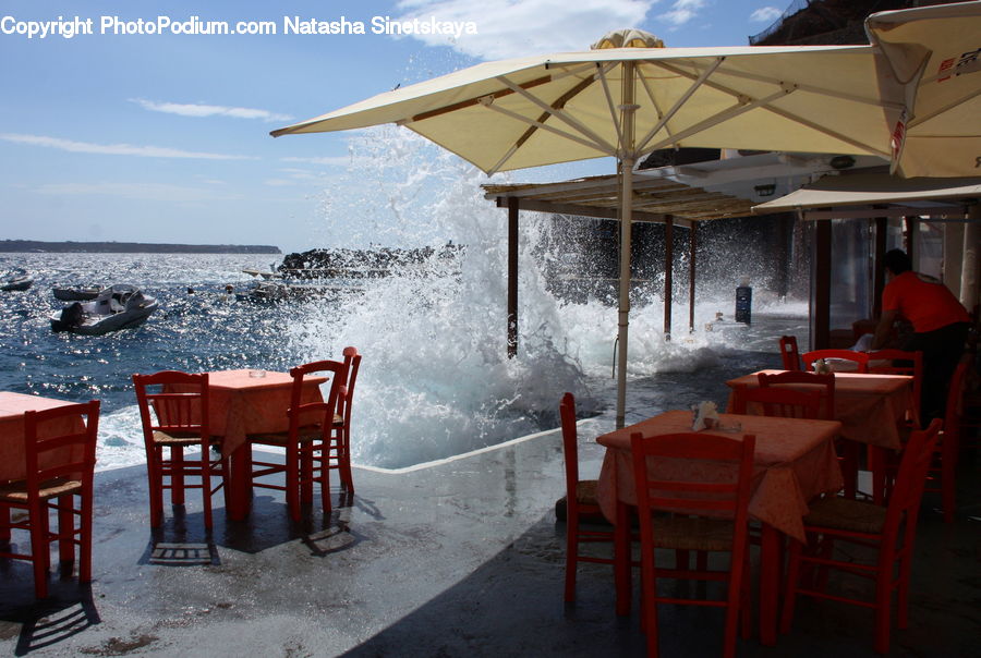 Chair, Furniture, Cafe, Cafeteria, Food Court, Bench, Restaurant