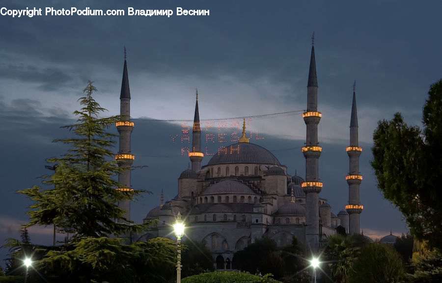 Architecture, Dome, Mosque, Worship, Spire, Steeple, Tower