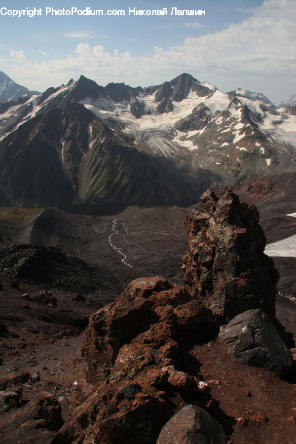 Crest, Mountain, Outdoors, Peak, Rock, Cliff, Mountain Range