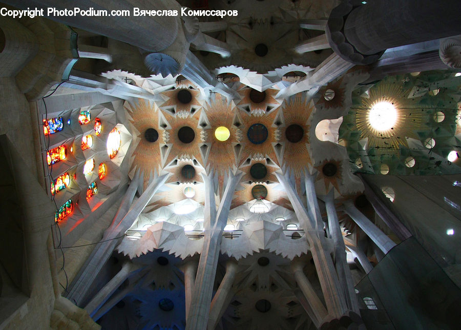Cockpit, Architecture, Cathedral, Church, Worship, Lighting, Console